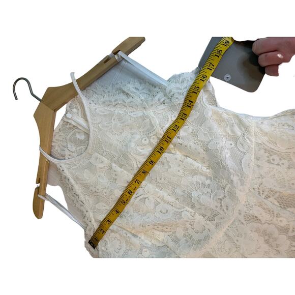 ASOS DESIGN Lace Halter Neck Maxi Wedding Dress Size 12 NEW - Picture 7 of 11